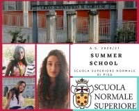 Summer school della Scuola Superiore Normale di Pisa