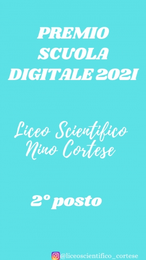 Terza edizione del “Premio Scuola Digitale 2020/2021”